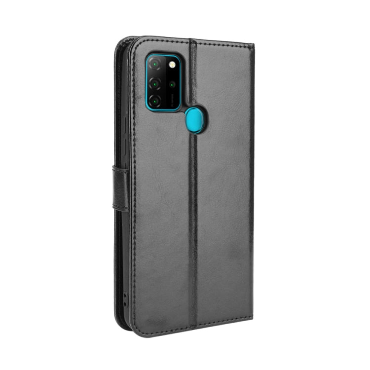 For BLU G91 Crazy Horse Texture Horizontal Flip Leather Case with Holder & Card Slots & Lanyard
