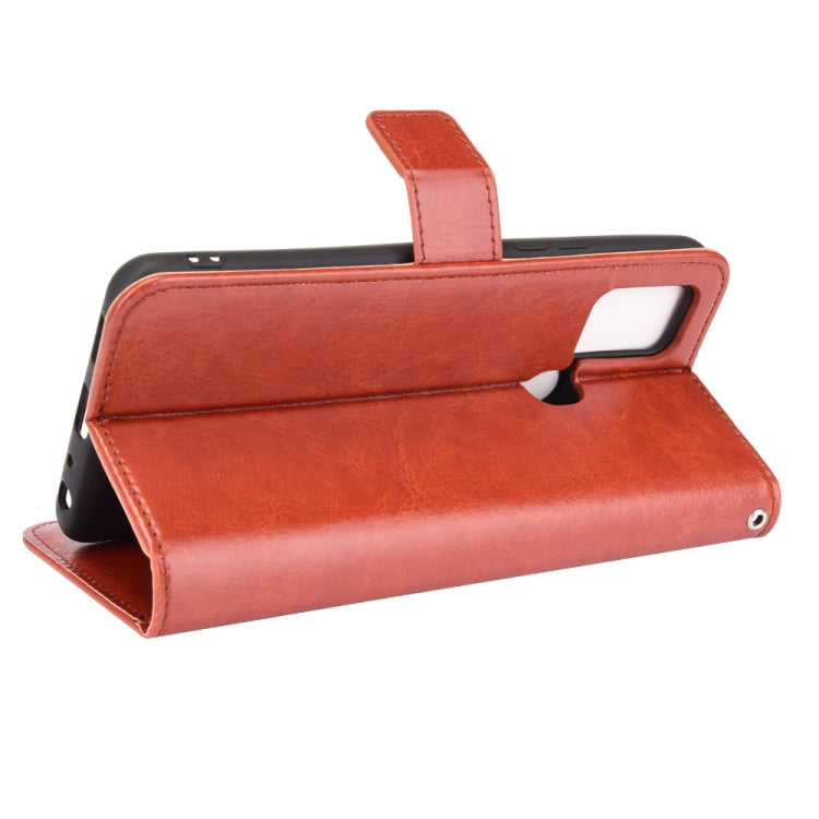 For BLU G91 Crazy Horse Texture Horizontal Flip Leather Case with Holder & Card Slots & Lanyard