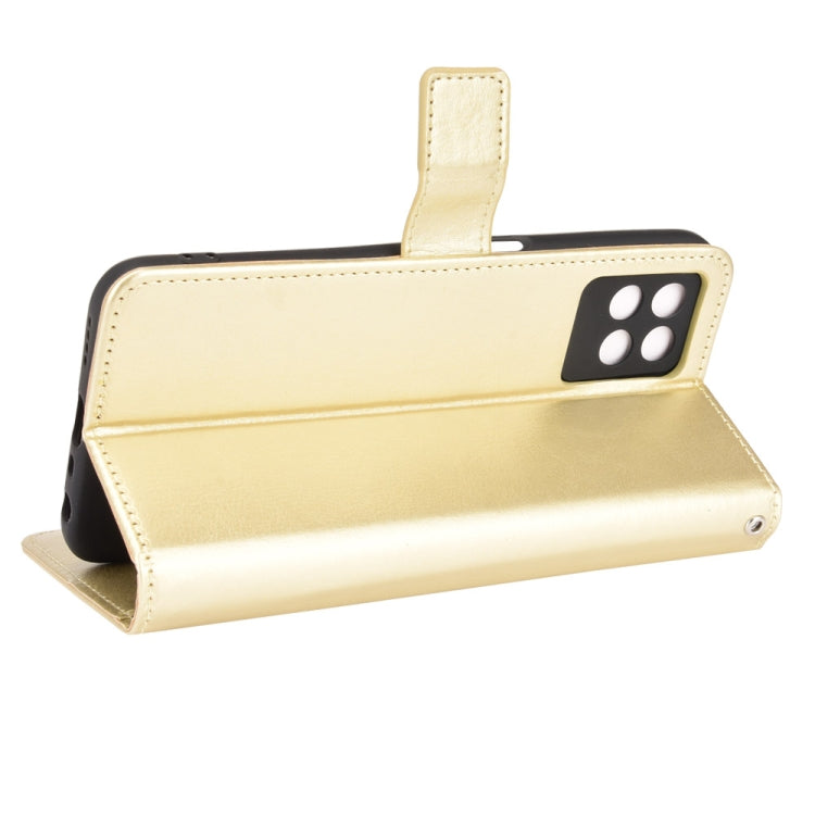 For OPPO Realme 8i Crazy Horse Texture Horizontal Flip Leather Case with Holder & Card Slots & Lanyard