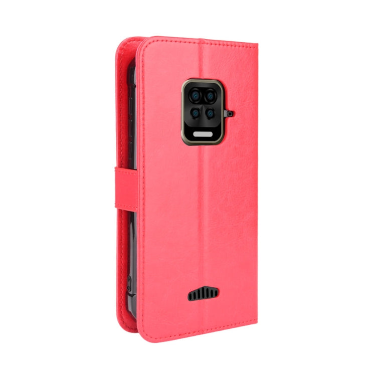 For Doogee S59 / S59 Pro Crazy Horse Texture Horizontal Flip Leather Case with Holder & Card Slots & Lanyard