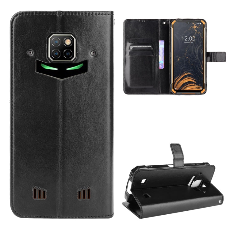 For Doogee S88 Plus / S88 Pro Crazy Horse Texture Horizontal Flip Leather Case with Holder & Card Slots & Lanyard