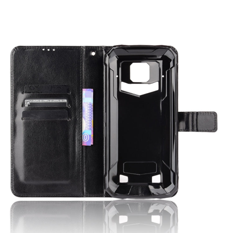 For Doogee S88 Plus / S88 Pro Crazy Horse Texture Horizontal Flip Leather Case with Holder & Card Slots & Lanyard