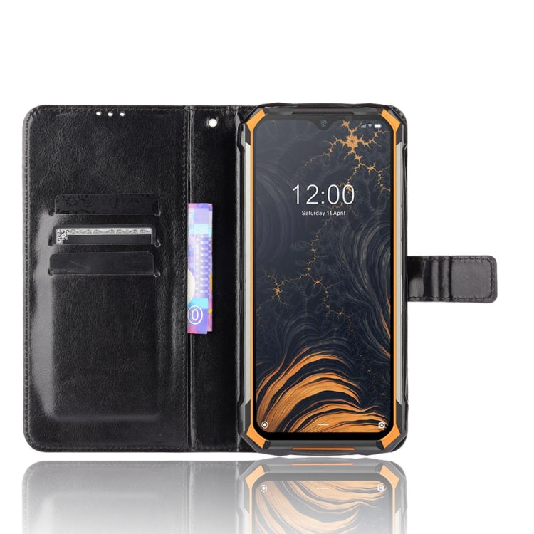 For Doogee S88 Plus / S88 Pro Crazy Horse Texture Horizontal Flip Leather Case with Holder & Card Slots & Lanyard
