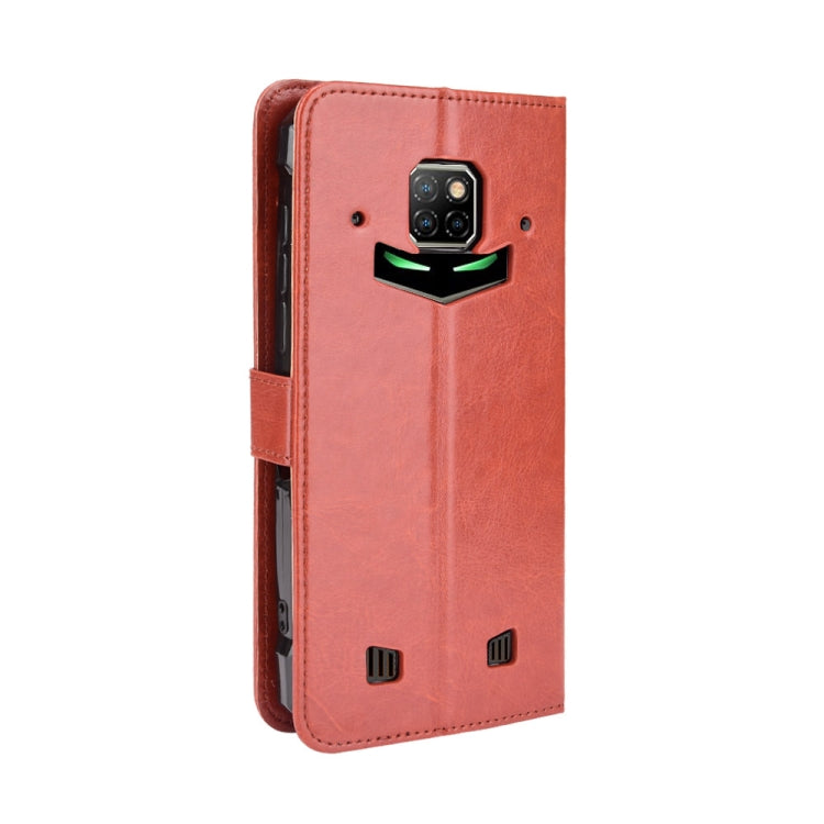 For Doogee S88 Plus / S88 Pro Crazy Horse Texture Horizontal Flip Leather Case with Holder & Card Slots & Lanyard