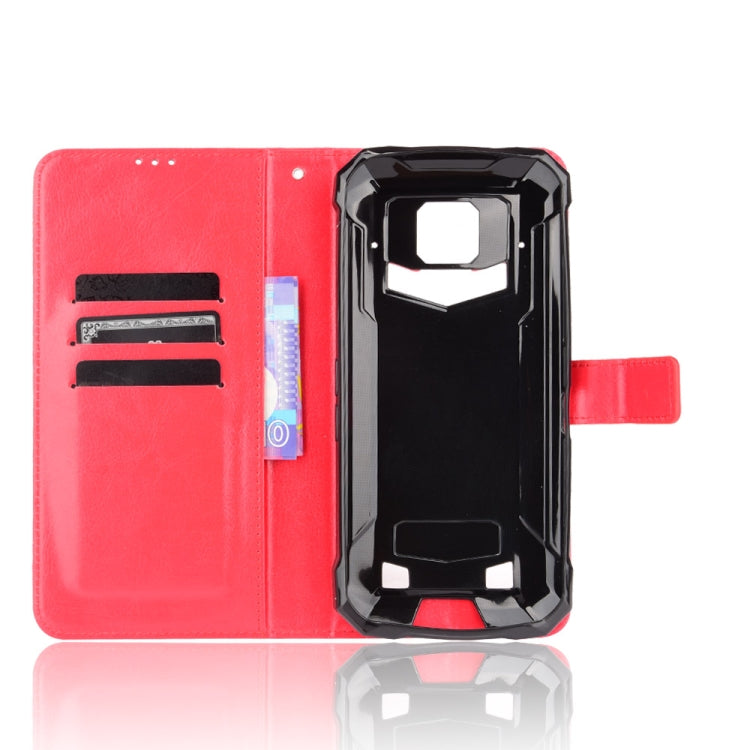 For Doogee S88 Plus / S88 Pro Crazy Horse Texture Horizontal Flip Leather Case with Holder & Card Slots & Lanyard