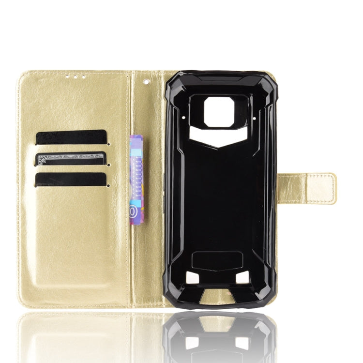 For Doogee S88 Plus / S88 Pro Crazy Horse Texture Horizontal Flip Leather Case with Holder & Card Slots & Lanyard