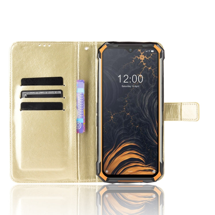 For Doogee S88 Plus / S88 Pro Crazy Horse Texture Horizontal Flip Leather Case with Holder & Card Slots & Lanyard