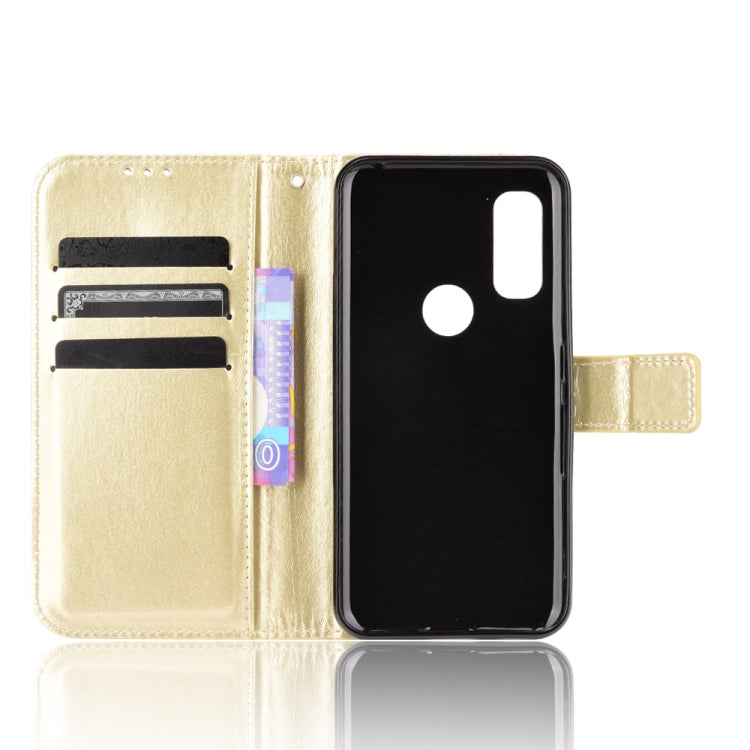 For Fujitsu Arrows WE Crazy Horse Texture Horizontal Flip Leather Case with Holder & Card Slots & Lanyard