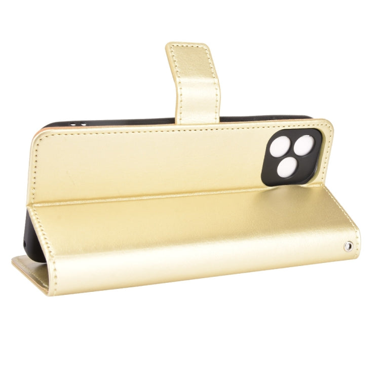For Blackview Oscal C20 Crazy Horse Texture Horizontal Flip Leather Case with Holder & Card Slots & Lanyard