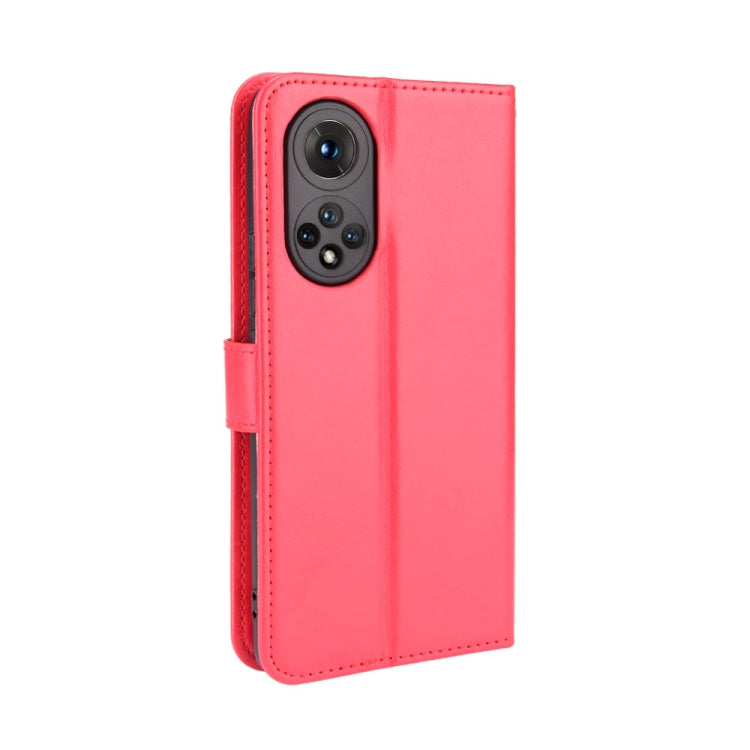 For Honor 50 Crazy Horse Texture Horizontal Flip Leather Case with Holder & Card Slots & Lanyard
