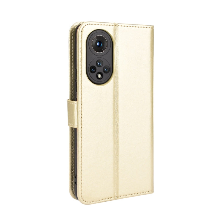 For Honor 50 Crazy Horse Texture Horizontal Flip Leather Case with Holder & Card Slots & Lanyard