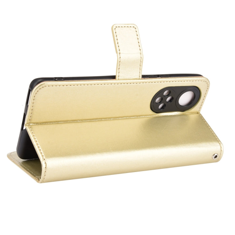 For Honor 50 Crazy Horse Texture Horizontal Flip Leather Case with Holder & Card Slots & Lanyard