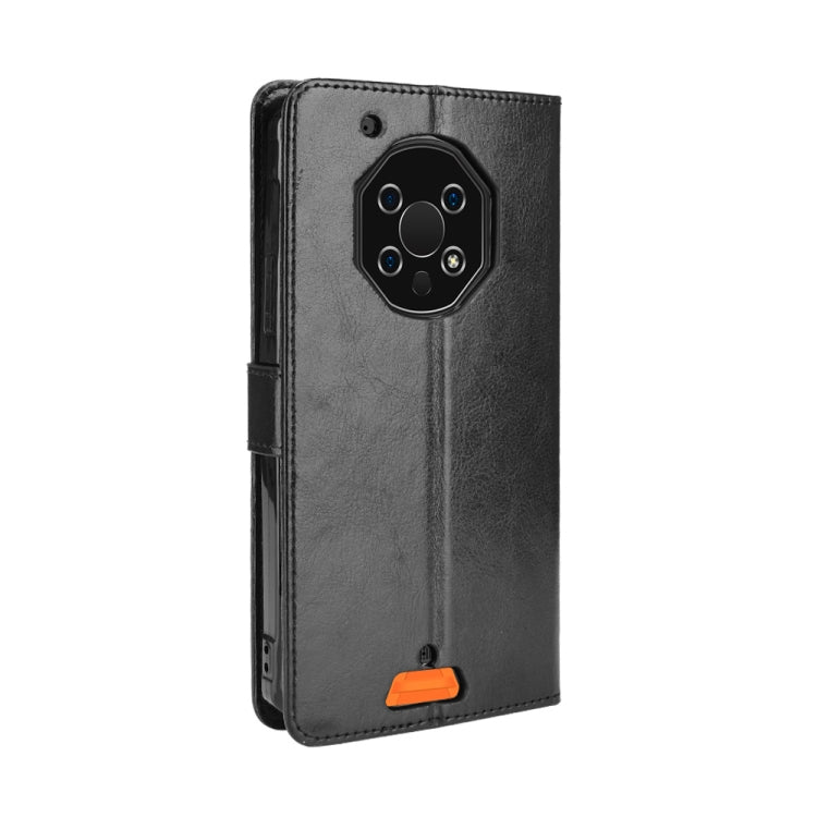 For Oukitel WP13 5G Crazy Horse Texture Horizontal Flip Leather Case with Holder & Card Slots & Lanyard