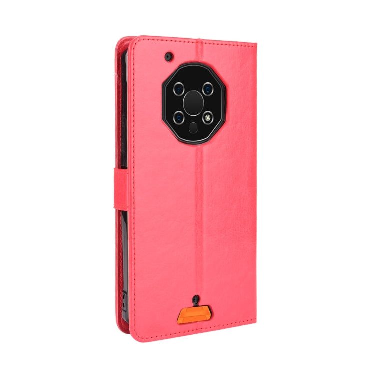For Oukitel WP13 5G Crazy Horse Texture Horizontal Flip Leather Case with Holder & Card Slots & Lanyard