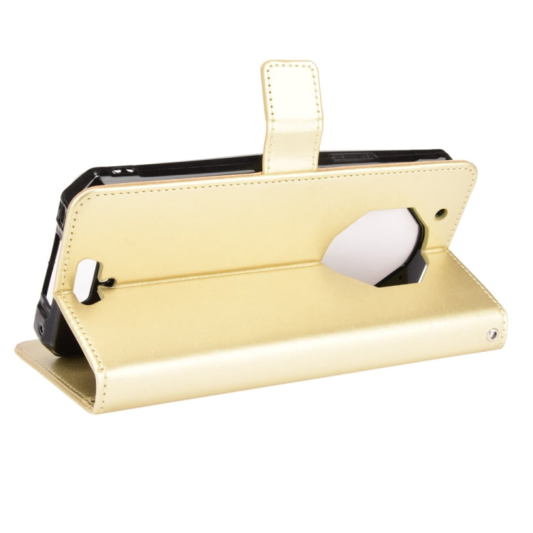 For Oukitel WP13 5G Crazy Horse Texture Horizontal Flip Leather Case with Holder & Card Slots & Lanyard
