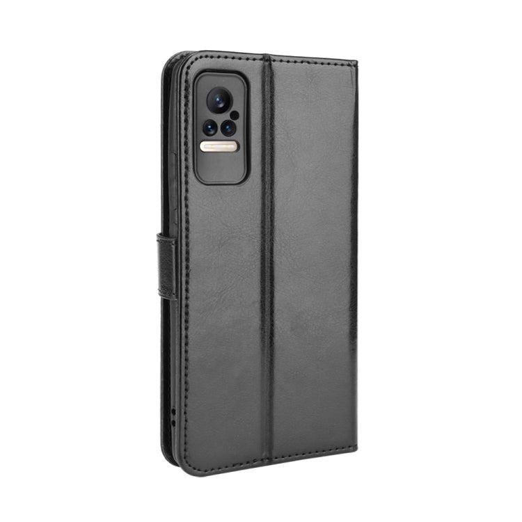 For Xiaomi Civi Crazy Horse Texture Horizontal Flip Leather Case with Holder & Card Slots & Lanyard