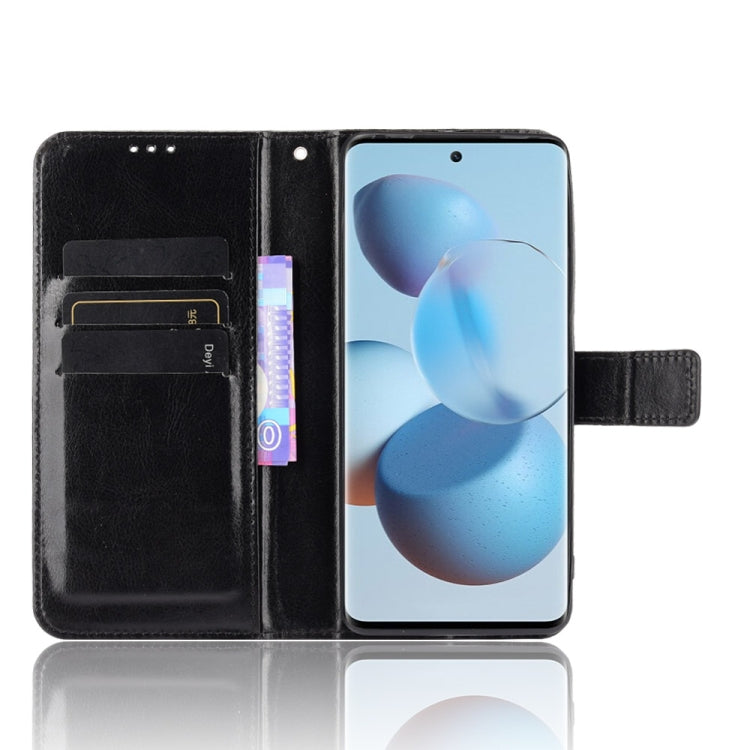 For Xiaomi Civi Crazy Horse Texture Horizontal Flip Leather Case with Holder & Card Slots & Lanyard