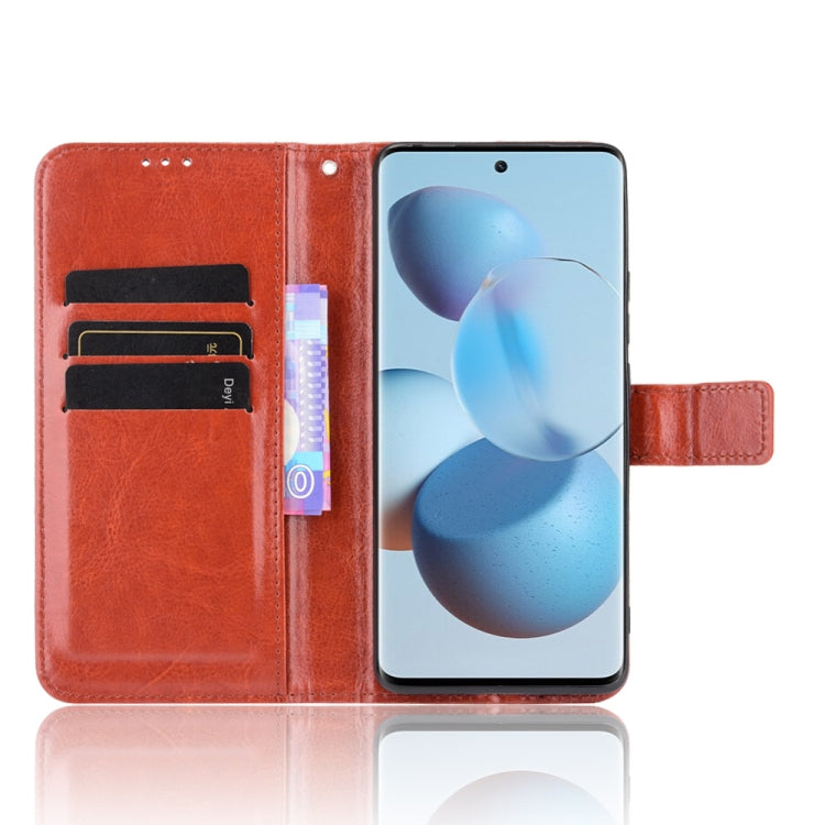 For Xiaomi Civi Crazy Horse Texture Horizontal Flip Leather Case with Holder & Card Slots & Lanyard