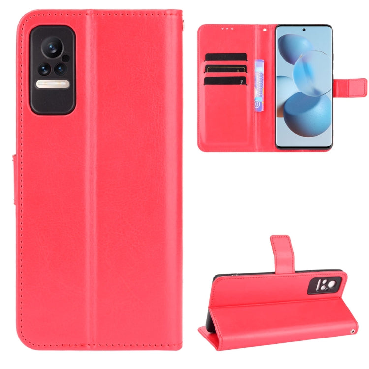 For Xiaomi Civi Crazy Horse Texture Horizontal Flip Leather Case with Holder & Card Slots & Lanyard