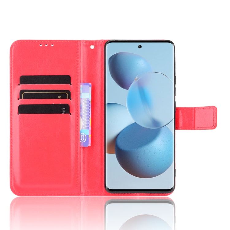 For Xiaomi Civi Crazy Horse Texture Horizontal Flip Leather Case with Holder & Card Slots & Lanyard