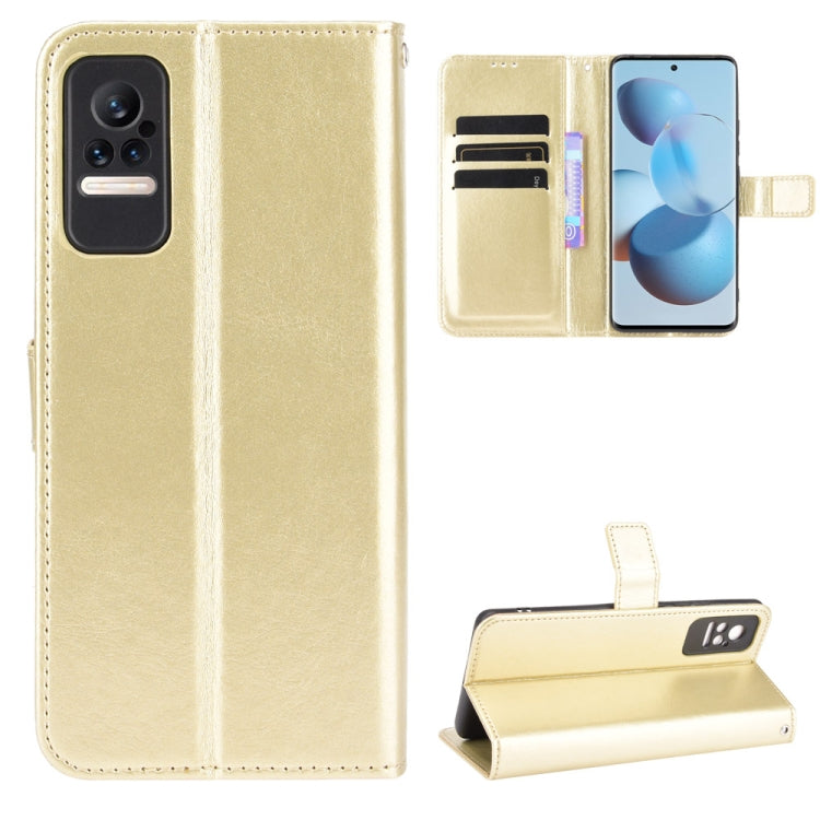 For Xiaomi Civi Crazy Horse Texture Horizontal Flip Leather Case with Holder & Card Slots & Lanyard