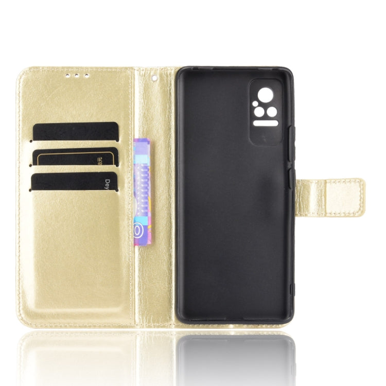 For Xiaomi Civi Crazy Horse Texture Horizontal Flip Leather Case with Holder & Card Slots & Lanyard