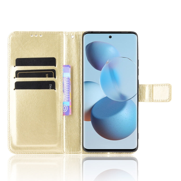 For Xiaomi Civi Crazy Horse Texture Horizontal Flip Leather Case with Holder & Card Slots & Lanyard