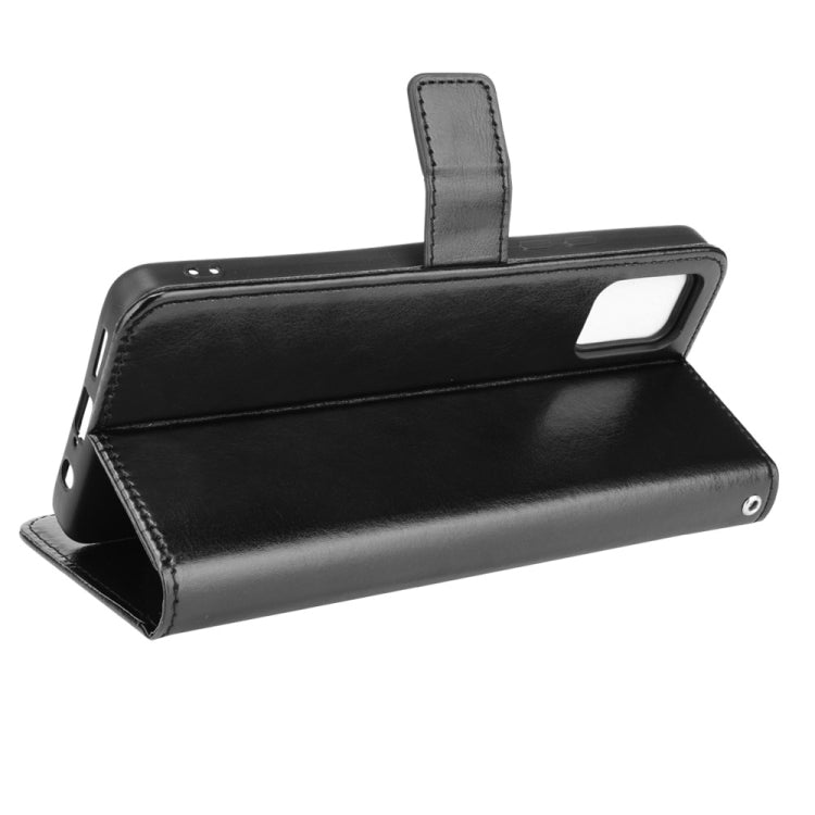 For Umidigi A11 Pro Max Crazy Horse Texture Horizontal Flip Leather Case with Holder & Card Slots & Lanyard
