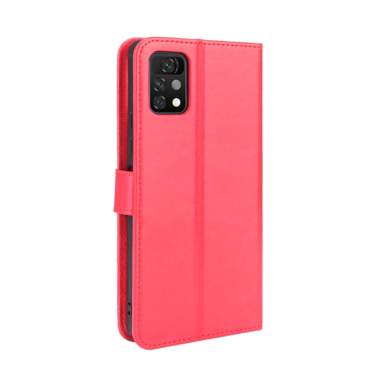 For Umidigi A11 Pro Max Crazy Horse Texture Horizontal Flip Leather Case with Holder & Card Slots & Lanyard