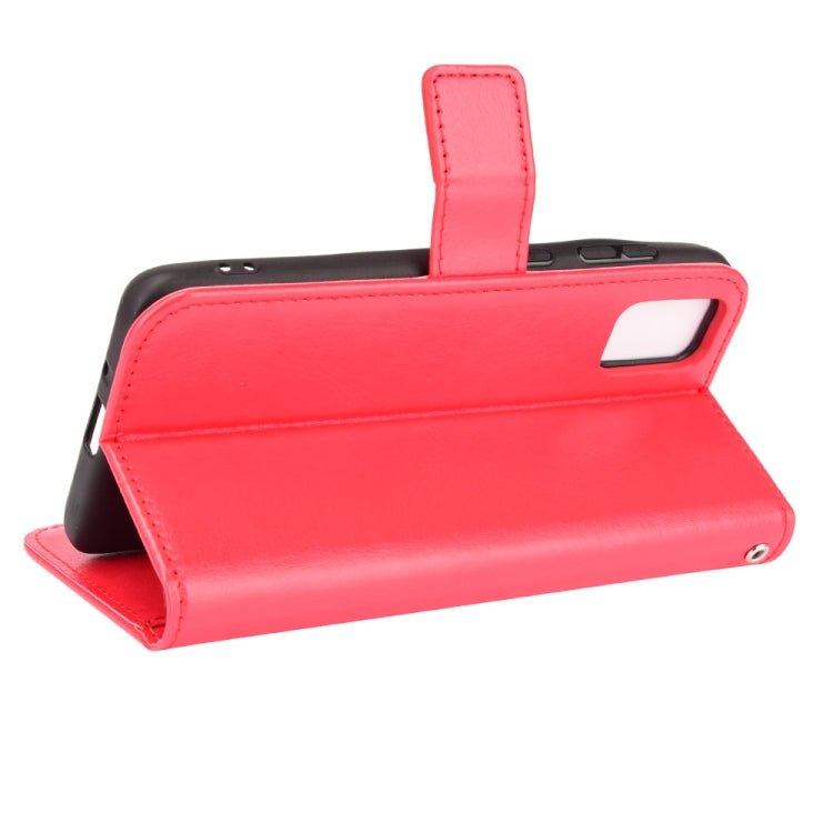 For ZTE Blade A31 Crazy Horse Texture Horizontal Flip Leather Case with Holder & Card Slots & Lanyard
