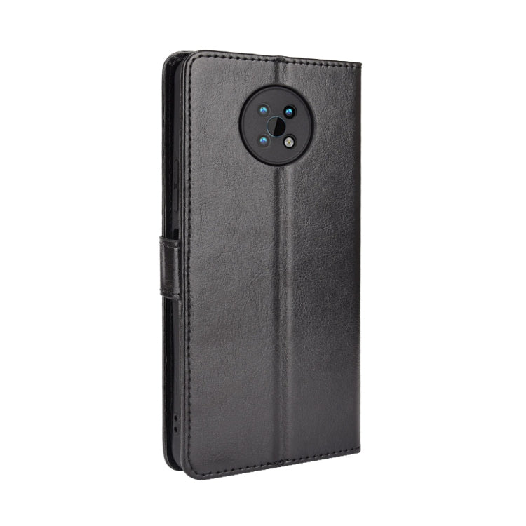 For Nokia C50 5G Crazy Horse Texture Horizontal Flip Leather Case with Holder & Card Slots & Lanyard