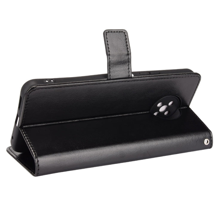 For Nokia C50 5G Crazy Horse Texture Horizontal Flip Leather Case with Holder & Card Slots & Lanyard
