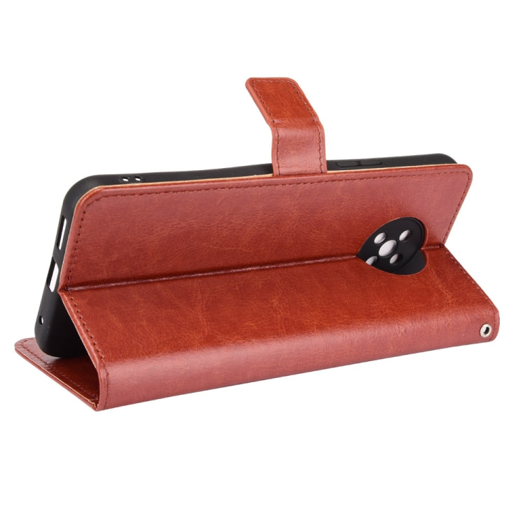 For Nokia C50 5G Crazy Horse Texture Horizontal Flip Leather Case with Holder & Card Slots & Lanyard