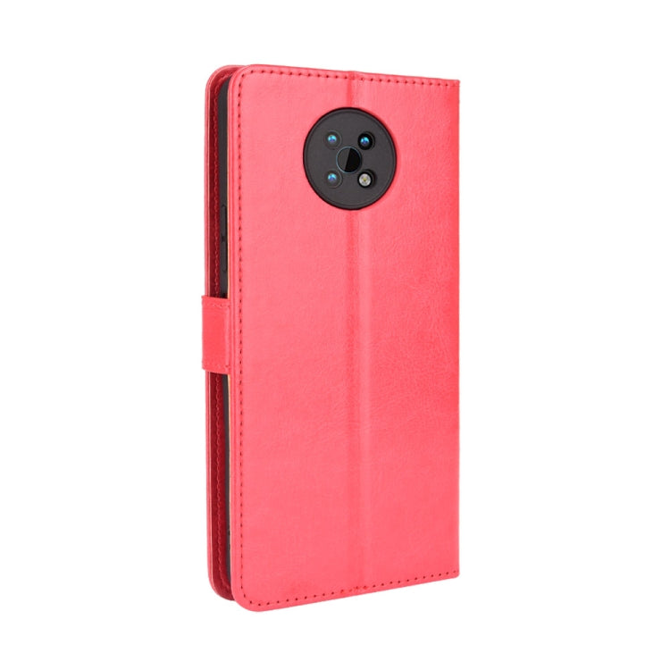 For Nokia C50 5G Crazy Horse Texture Horizontal Flip Leather Case with Holder & Card Slots & Lanyard