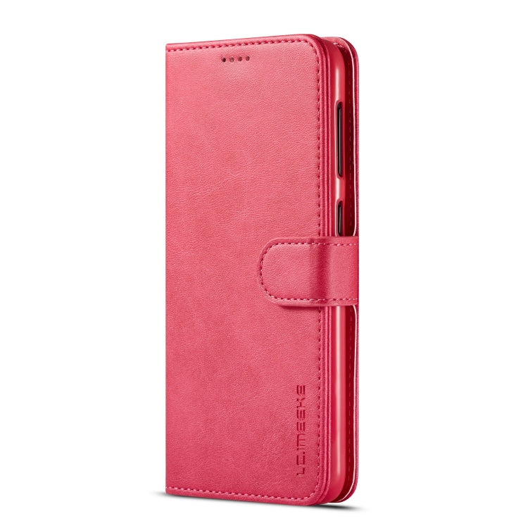For Galaxy A10 / M10 LC.IMEEKE Calf Texture Horizontal Flip Leather Case, with Holder & Card Slots & Wallet