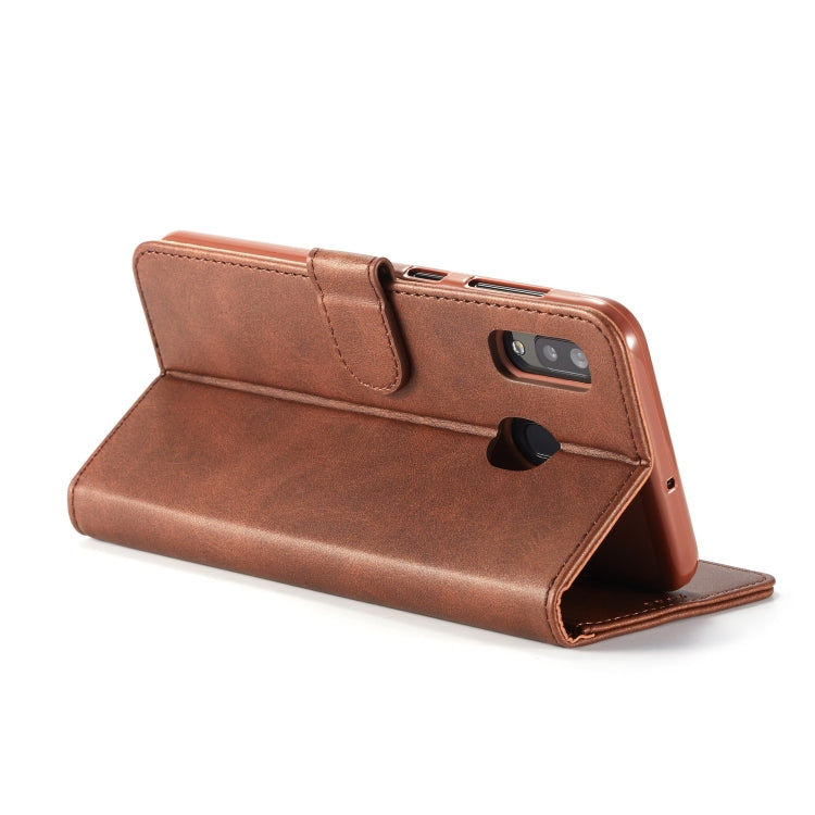 For Galaxy A20e LC.IMEEKE Calf Texture Horizontal Flip Leather Case, with Holder & Card Slots & Wallet