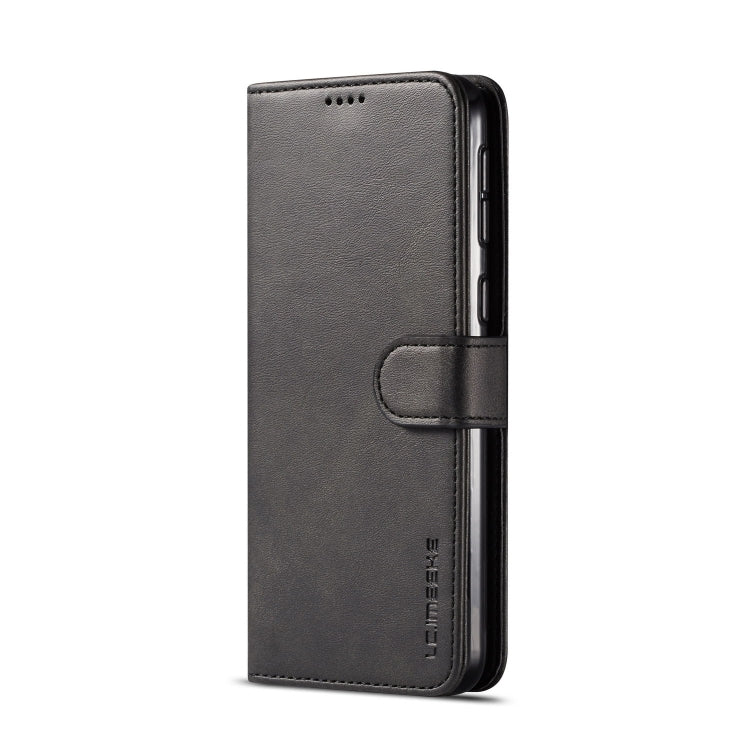 For Galaxy M20 LC.IMEEKE Calf Texture Horizontal Flip Leather Case, with Holder & Card Slots & Wallet