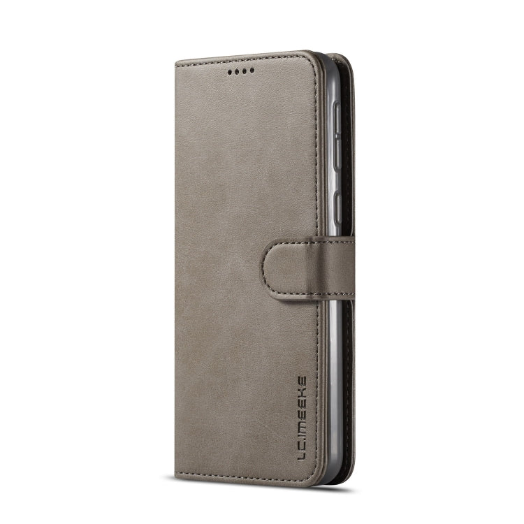 For Galaxy M20 LC.IMEEKE Calf Texture Horizontal Flip Leather Case, with Holder & Card Slots & Wallet