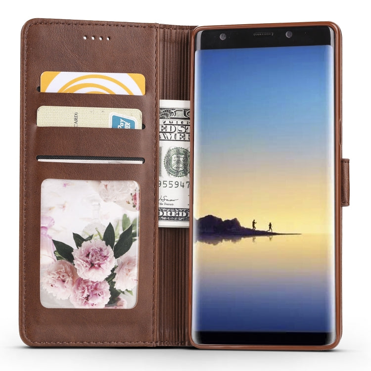 For Galaxy Note 8 LC.IMEEKE Calf Texture Horizontal Flip Leather Case, with Holder & Card Slots & Wallet