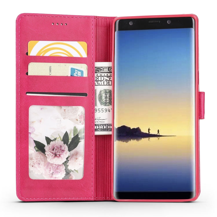 For Galaxy Note 8 LC.IMEEKE Calf Texture Horizontal Flip Leather Case, with Holder & Card Slots & Wallet