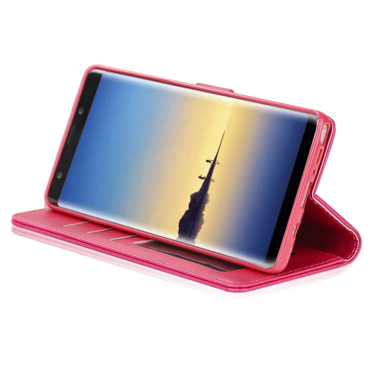 For Galaxy Note 8 LC.IMEEKE Calf Texture Horizontal Flip Leather Case, with Holder & Card Slots & Wallet