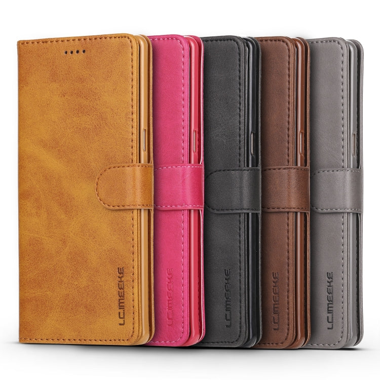 For Galaxy Note 8 LC.IMEEKE Calf Texture Horizontal Flip Leather Case, with Holder & Card Slots & Wallet
