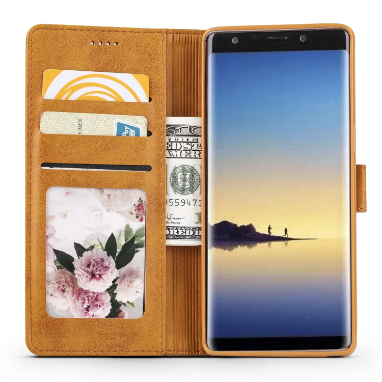For Galaxy Note 8 LC.IMEEKE Calf Texture Horizontal Flip Leather Case, with Holder & Card Slots & Wallet