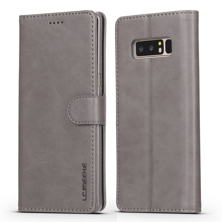 For Galaxy Note 8 LC.IMEEKE Calf Texture Horizontal Flip Leather Case, with Holder & Card Slots & Wallet