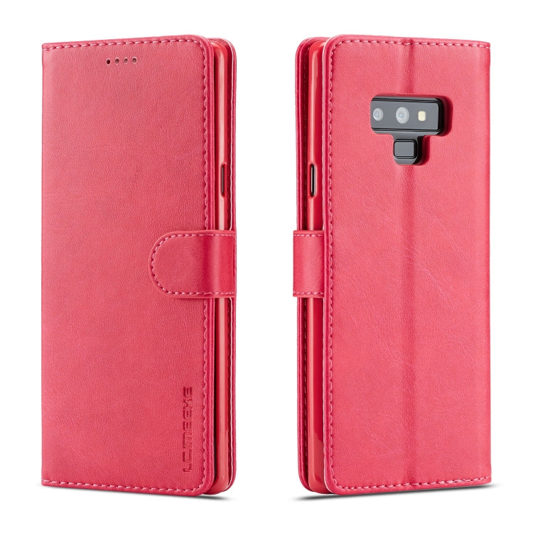 For Galaxy Note 9 LC.IMEEKE Calf Texture Horizontal Flip Leather Case, with Holder & Card Slots & Wallet