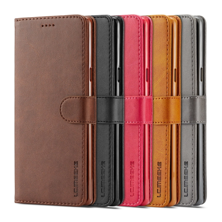 For Galaxy Note 9 LC.IMEEKE Calf Texture Horizontal Flip Leather Case, with Holder & Card Slots & Wallet