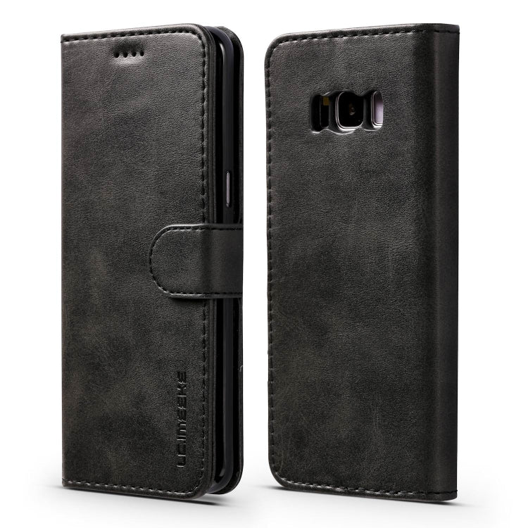 For Galaxy S8 LC.IMEEKE Calf Texture Horizontal Flip Leather Case, with Holder & Card Slots & Wallet