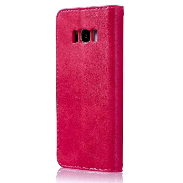 For Galaxy S8 LC.IMEEKE Calf Texture Horizontal Flip Leather Case, with Holder & Card Slots & Wallet