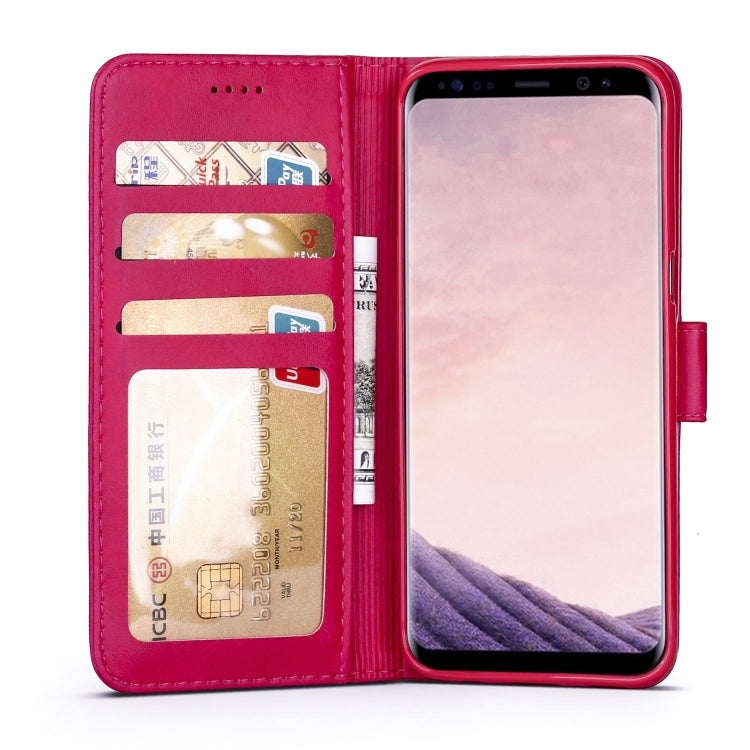 For Galaxy S8 LC.IMEEKE Calf Texture Horizontal Flip Leather Case, with Holder & Card Slots & Wallet