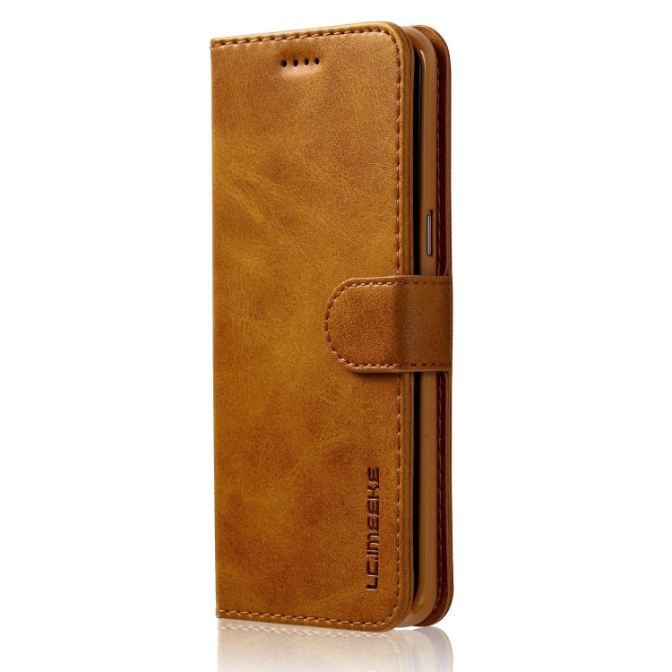 For Galaxy S8 LC.IMEEKE Calf Texture Horizontal Flip Leather Case, with Holder & Card Slots & Wallet